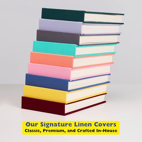 Occasional Motto Fotoalbum mit 48 Taschen, Leinen, Hardcover, Hochzeitsgästebuch mit Platz zum Schreiben, passend für Instax-Mini-Filme, 5,1 x 7,6 cm Sofort-Fotofilm, Beige/Creme