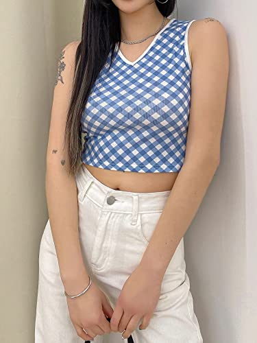 Image of TOPLOT Sleeveless Crop Top for Women Sleeveless (T-Top-Crop)