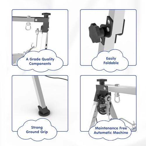 Image of MamaLaps Pro Plus Automatic Baby Cradle | Heavy Duty Auto Swing Cradle for Newborn to 3 Years | Stainless Steel Palna Zula with Crib & Cot Function | 10 Kg Strong Frame | Baby Boy & Girl Cradle Bed