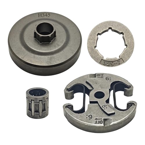 Tambour d'embrayage .325"-7T roulement aiguilles pignon 445 450 E - 2