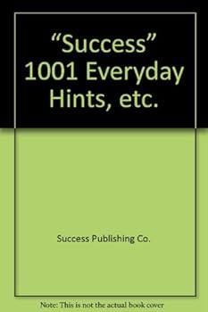 Paperback Success 1001 Everyday Hints, etc. Book