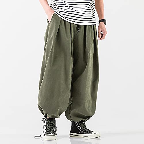 FIVETOSEVEN Streetwear Pants Men's Jogging Sweatpants Male Crotch Wide Leg Pants Casual Men Trousers Dropshipping4