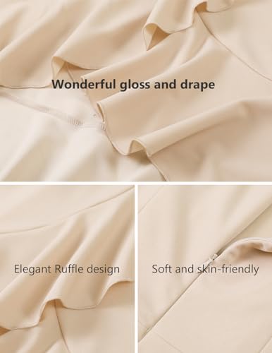 Image of DRESSTELLS Women's Cocktail Dresses 2026, Formal Fall Wedding Guest Dress