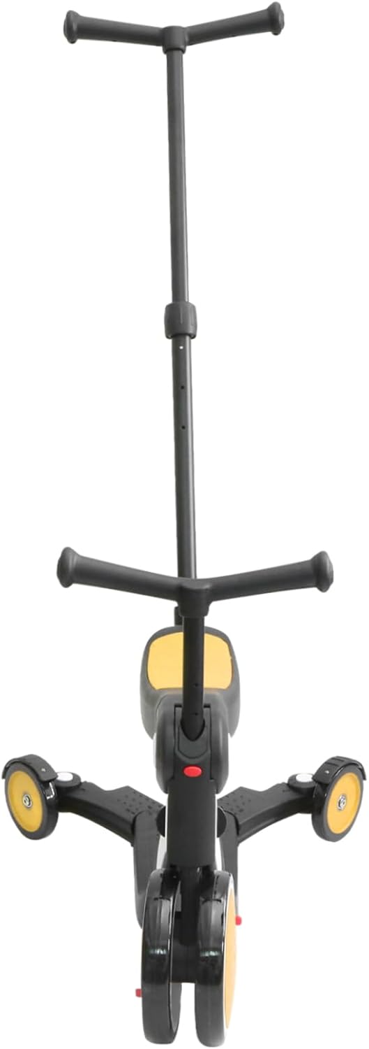 Boy Girl's Multi-Function Scooter Three-Wheeled Balance Bike for Ages Durable Attractive Design for Toddlers Gift Choice for Boy Girl