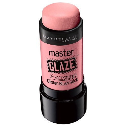 Maybelline Master Glaze by FaceStudio Glisten Blush Stick, Just Pinched Pink 0.24 oz (Pack of 2)
