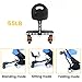 Universal Stroller Board Attachment for Toddler, 2in1 Sit & Stand Detachable Seat, Fits Most Strollers, Holds Up to 55 LBS, Black