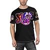 Man's YES-Rock Band T-Shirts Casual Summer Tees Crewneck Short Sleeve Shirts with Multi-Side Prints Multicoloured 3XL #1