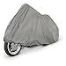 B.Yboyu Funda Cubierta Protectora Impermeable para Moto/Scooter Gris Lona Lluvia