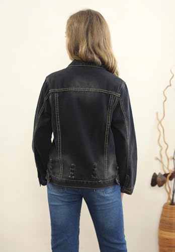 Image of Cromoncent Toddler Denim Jacket for Boys Girls