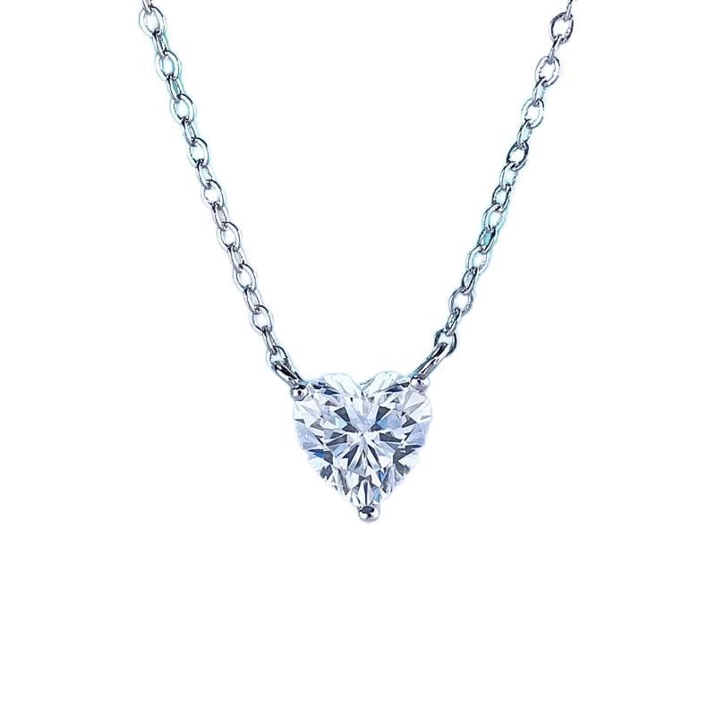 Collier cœur pointu pour femmes fini les bijoux qui ternissent optez pour le réel
