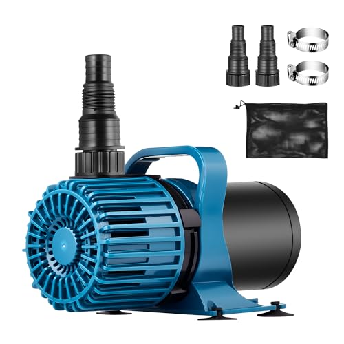 TONGCHANT 1600GPH Pond Pump with Adjustable Flow