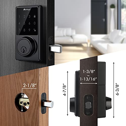 iMagic Verrou à écran tactile serrure connectée code électronique pour maison - 3