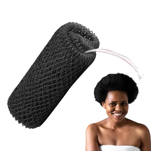 Esponja de red, paño de lavado corporal, esponja de masaje de baño de limpieza profunda para brazos, pies, cuello, piernas, espalda, cuidado diario, viajes, gimnasio, baño
