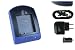 Produktbild Ladegerät (USB, KFZ, Netz) für Panasonic DMW-BLE9, BLG10 / DMC-GF3, GF5, GF6, GX7, GX80, LX100, TZ81, TZ91, TZ101 / Leica D-Lux (Typ-109)