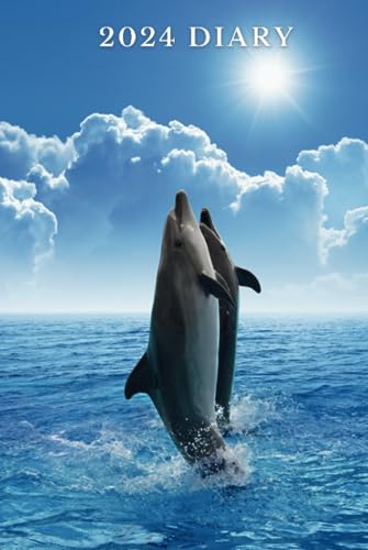 Image of Dolphin Diary 2024: Week to view, 6 x 9 inch, Perfect gift for women, girls, and dolphin lovers (Hardback)