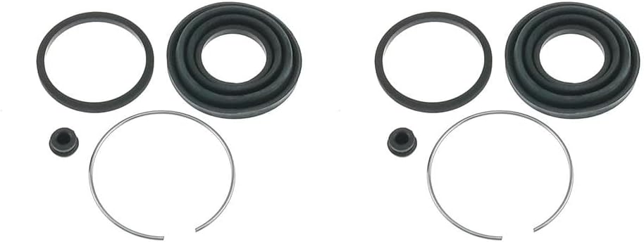 Rear Disc Brake Caliper Repair Kit - 2 Set Caliper Rebuild Kit Replacement Brake Caliper Repair Kit ZGYWAutoParts for Mitsubishi Outlander 3.0L 2007-2012, for Mitsubishi Endeavor 3.8L 2004-2011