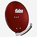 Produktbild Fuba DAA 780 R Aluminium-Satelliten-Parabolantenne (38,50 dB, Große 78 cm) rot