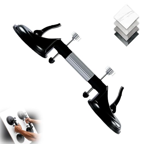 2025 New Adjustable Granite Seam Setter with Vacuum Suction Cups for Seam Joining and Leveling, Upgraded Floor Suction Cup Countertop Installation Tool for Granite, Marble, Stone, Slab, Glass