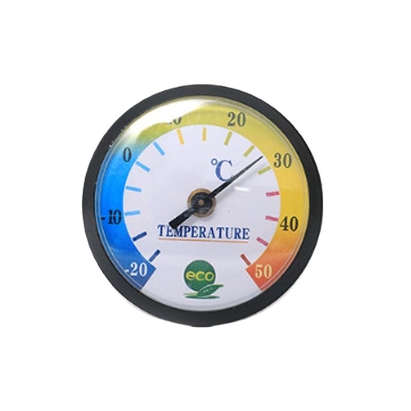 Dial Pointer Type Thermometer Wall Mounted Indoor Temperature Gauge for Office Study Rooms