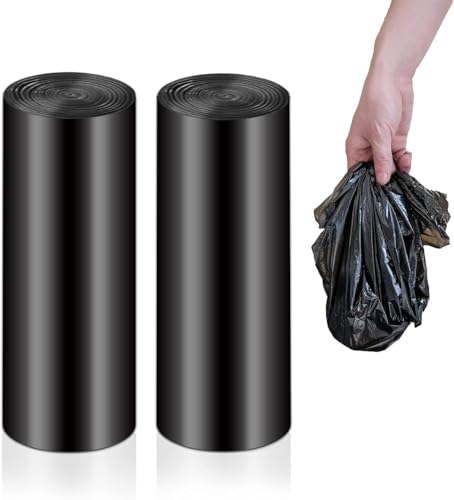 ELS PET 2 Packs Replaced Waste Bags Portable Cat Litter Waste Receptacles Bags for Cat Litter Box 60 Pcs