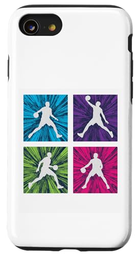 ���g���X�^�C�� �o�X�P�b�g�{�[�� �v���[���[ �R���[�W�� �j�̎q �q�� �j�� �R�[�` �X�}�z�P�[�X iPhone SE (2020) / 7 / 8 �p