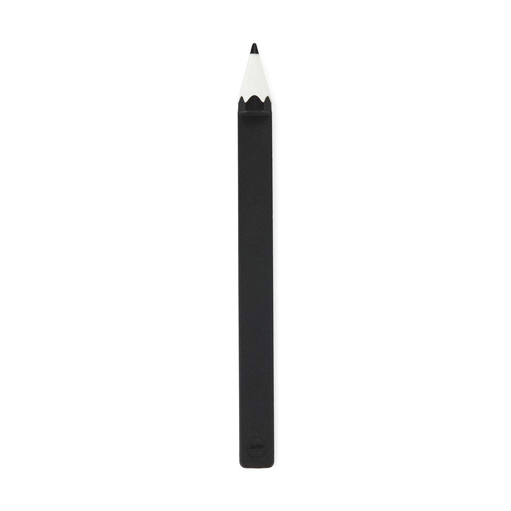 Balvi Marcapáginas Graphite Color negro En forma de lápiz Divertido regalo para lectores y estudiante