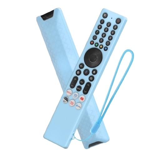 Cotbolt Silicone TV Remote Cover Compatible with TCL iFFALCON Smart Tv Remote 2025 Models RC833A 4K QLED Google TV (Blue) [ Remote NOT Included]-image-22
