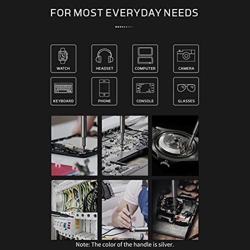 Kit de chave de fenda magnética multiuso 24 peças com alça destacável ferramentas para impressora 3d