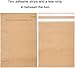 RUSPEPA Kraft Paper Poly Envelopes Mailer, Self Seal Shipping Bags, 100% Recyclable, Reusable Packaging Great Idea for T-shirt Clothing Shipping Bag - 25 Pack (Kraft, 11.5 x 15.5 inches)