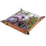 Material de la bandeja Catchall: cuero de microfibra y 300Dpvc