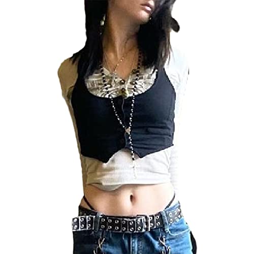 Veste jacquard steampunk femme gilet de smoking vintage ajusté XXL
