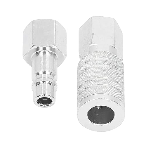 Acessórios de Conexão Rápida para Mangueira de Ar, Acoplador de Ar NPT de 1/2 pol. e Plugues, Corpo