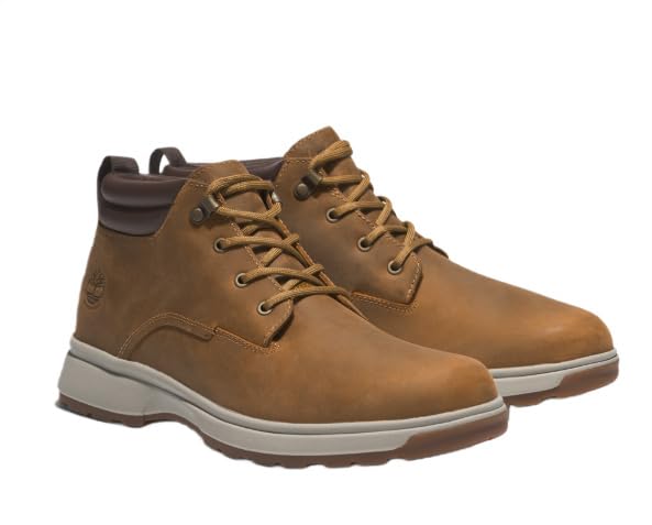 Timberland Atwells Ave WP Chukka Barco Chukka para Hombre, Wheat, 44.5 EU