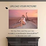Custom Personalized Wall Art Decal - Your Custom Photo Wall Sticker - Upload Your Picture - Custom W