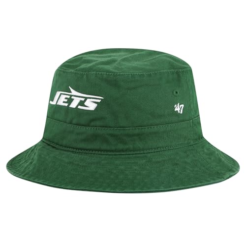 47 Men's Green New York Jets Primary Bucket Hat