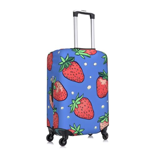 Classic Strawberry Travel Luggage Cover for Suitcase Anti-Scratch Fashion Suitcase Protector Washable Elastic Baggage Covers Fits 29-32 Inch Luggage for Travel Beach Holiday2