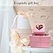 12 Pack 4x4x2.6 Inches Red Pink Heart Shaped Boxes with Window, Goodie Cupcake Strawberry Box for Valentine's Day Wedding Engagement Anniversary Bridal Shower Decorations