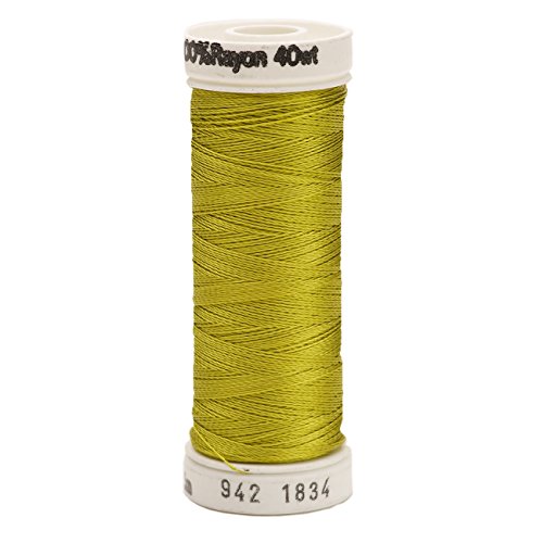Hilo Rayon Sulky 268d 2 capas 250 yd Pea Soup miniatura 1