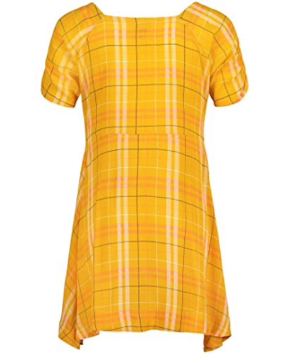 Tommy Hilfiger Girls' Short Sleeve Woven Dress with Square Neckline2