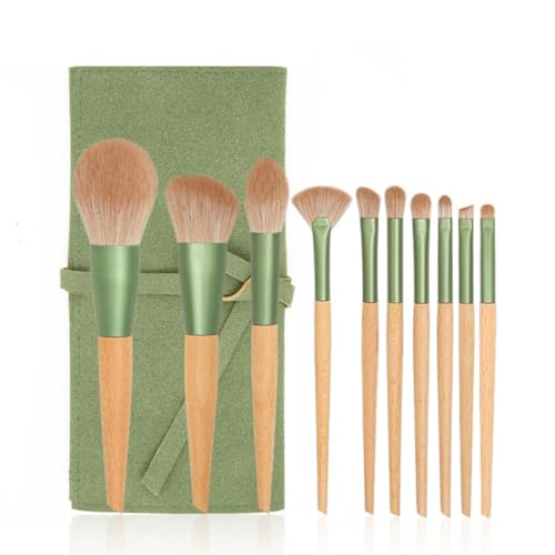 Pinceaux de maquillage Qingluo dotés de fibres haute densité pour poudre et fards