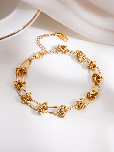Image of Rubans Demi Fine Stainless Steel Bracelet Waterproof Gift for Women & Girls