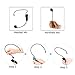 Wireless Microphones Headset, UHF Dual Wireless Mic, 2 Wireless Mics & 1 Receiver, Headset and Handheld 2 In 1 Rechargeable for Teaching, Voice Amplifier, Stage Speakers, PA System, Fitness Instructor