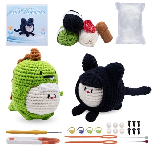 Ensemble crochet débutants animaux avec tutoriels vidéo