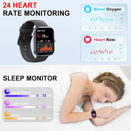 Smart-Watch-for-Men-Women-196-HD-Smart-Watches-AnswerMake-Calls-Fitness-Watch-with-Heart-Rate-Sleep-Monitor-113Sports-Step-Counter-Activity-Trackers-IP68-Waterproof-Smartwatch-for-IOS-Android