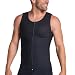 Men's Abs Slimming Body Shaper with Back Support- Leo Black S