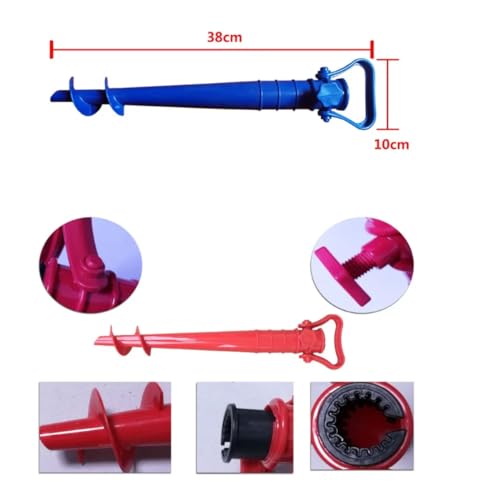 Âncora Universal Saca Areia Suporte Para Guarda Sol Base Fixada Furador Vara de Pesca Ombrelone Pisc