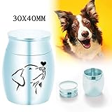 Zoom IMG-1 sczmbltlnv urna per cremazione animali
