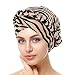 Produktbild Zhiyao Chemo Turban Damen Weich Slouchy Beanie Mütze Headwear Muslimische Kopftuch Hut Strass Schlafmütze für Damen Haarverlust Cancer