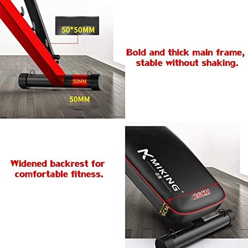 Multi-Function Fitness Bench, Weight Bench With Leg Extension And Leg Curl, Adjustable Workout Bench, Dumbbell Bench Home Gym Equipment For Men Women