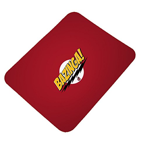 Image of Bazinga! Design Printed Rubber Base Mat Finish Mouse Pad for PC /Laptop - Multicolor